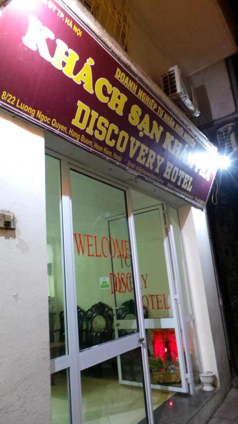 Hanoi Discovery Hotel Exterior foto